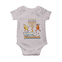 Funny Hanukkah Baby Onesie Dab Dreidel Menorah Challah Gift - Wonder Print Shop