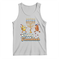 Funny Hanukkah Tank Top Dab Dreidel Menorah Challah Gift - Wonder Print Shop