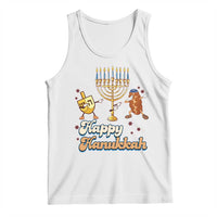 Funny Hanukkah Tank Top Dab Dreidel Menorah Challah Gift - Wonder Print Shop