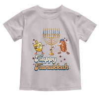 Funny Hanukkah Toddler T Shirt Dab Dreidel Menorah Challah Gift - Wonder Print Shop