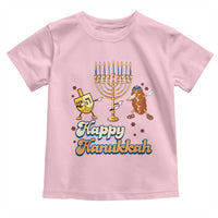 Funny Hanukkah Toddler T Shirt Dab Dreidel Menorah Challah Gift - Wonder Print Shop