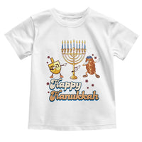 Funny Hanukkah Toddler T Shirt Dab Dreidel Menorah Challah Gift - Wonder Print Shop