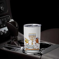 Funny Hanukkah Tumbler Cup Dab Dreidel Menorah Challah Gift - Wonder Print Shop