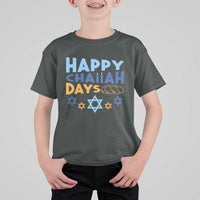 Happy Challah Days T Shirt For Kid Hanukkah Holiday Gift - Wonder Print Shop