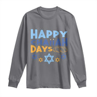 Happy Challah Days Long Sleeve Shirt Hanukkah Holiday Gift - Wonder Print Shop