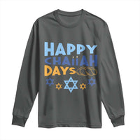 Happy Challah Days Long Sleeve Shirt Hanukkah Holiday Gift - Wonder Print Shop