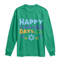 Happy Challah Days Long Sleeve Shirt Hanukkah Holiday Gift - Wonder Print Shop