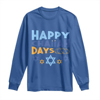 Happy Challah Days Long Sleeve Shirt Hanukkah Holiday Gift - Wonder Print Shop