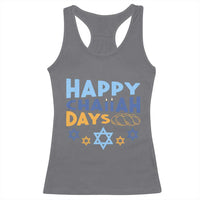 Happy Challah Days Racerback Tank Top Hanukkah Holiday Gift - Wonder Print Shop