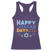 Happy Challah Days Racerback Tank Top Hanukkah Holiday Gift - Wonder Print Shop