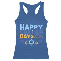 Happy Challah Days Racerback Tank Top Hanukkah Holiday Gift - Wonder Print Shop