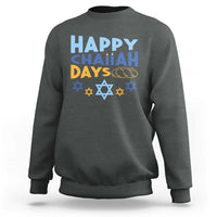Happy Challah Days Sweatshirt Hanukkah Holiday Gift - Wonder Print Shop