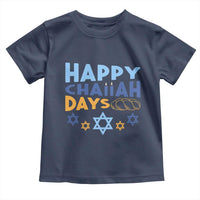 Happy Challah Days Toddler T Shirt Hanukkah Holiday Gift - Wonder Print Shop