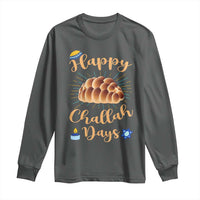 Funny Hanukkah Happy Challah Days Long Sleeve Shirt Jewish Gift - Wonder Print Shop