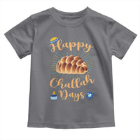 Funny Hanukkah Happy Challah Days Toddler T Shirt Jewish Gift - Wonder Print Shop