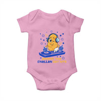 Hanukkah DJ Challah And Dreidel Baby Onesie Funny Jewish Gift - Wonder Print Shop