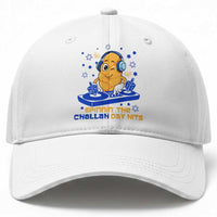 Hanukkah DJ Challah And Dreidel Baseball Cap Funny Jewish Gift