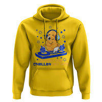 Hanukkah DJ Challah And Dreidel Hoodie Funny Jewish Gift - Wonder Print Shop
