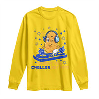 Hanukkah DJ Challah And Dreidel Long Sleeve Shirt Funny Jewish Gift - Wonder Print Shop