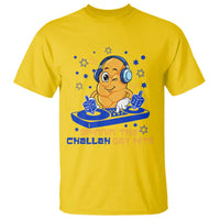 Hanukkah DJ Challah And Dreidel T Shirt Funny Jewish Gift - Wonder Print Shop