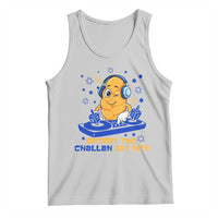 Hanukkah DJ Challah And Dreidel Tank Top Funny Jewish Gift - Wonder Print Shop