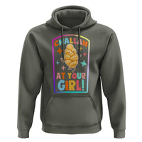 Funny Hanukkah Challah At Ya Girl Hoodie Jewish Chanukah Bread Gift - undefined