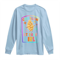 Funny Hanukkah Challah At Ya Girl Long Sleeve Shirt Jewish Chanukah Bread Gift - Wonder Print Shop