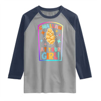 Funny Hanukkah Challah At Ya Girl Raglan Shirt Jewish Chanukah Bread Gift - Wonder Print Shop