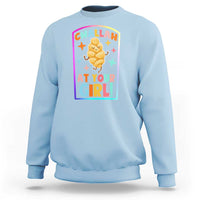 Funny Hanukkah Challah At Ya Girl Sweatshirt Jewish Chanukah Bread Gift - Wonder Print Shop