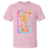 Funny Hanukkah Challah At Ya Girl T Shirt Jewish Chanukah Bread Gift - Wonder Print Shop