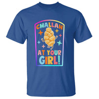 Funny Hanukkah Challah At Ya Girl T Shirt Jewish Chanukah Bread Gift - Wonder Print Shop