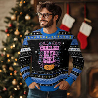 Funny Jewish Holiday Hanukkah Ugly Sweater Challah At Ya Girl Gift - Wonder Print Shop
