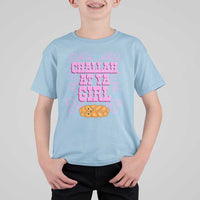 Funny Jewish Holiday T Shirt For Kid Challah At Ya Girl Gift - Wonder Print Shop