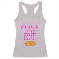 Funny Jewish Holiday Racerback Tank Top Challah At Ya Girl Gift - Wonder Print Shop
