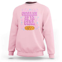 Funny Jewish Holiday Sweatshirt Challah At Ya Girl Gift - Wonder Print Shop