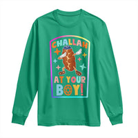 Hanukkah Challah At Ya Boy Long Sleeve Shirt Funny Holiday Gift - Wonder Print Shop