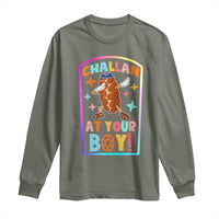 Hanukkah Challah At Ya Boy Long Sleeve Shirt Funny Holiday Gift - Wonder Print Shop