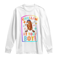 Hanukkah Challah At Ya Boy Long Sleeve Shirt Funny Holiday Gift - Wonder Print Shop