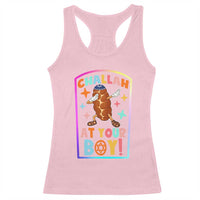 Hanukkah Challah At Ya Boy Racerback Tank Top Funny Holiday Gift - Wonder Print Shop