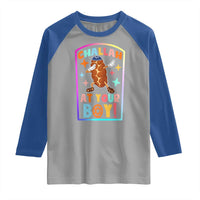 Hanukkah Challah At Ya Boy Raglan Shirt Funny Holiday Gift - Wonder Print Shop