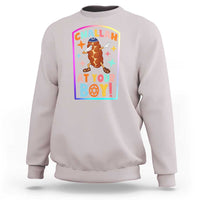 Hanukkah Challah At Ya Boy Sweatshirt Funny Holiday Gift - Wonder Print Shop