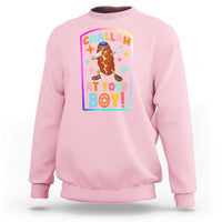 Hanukkah Challah At Ya Boy Sweatshirt Funny Holiday Gift - Wonder Print Shop