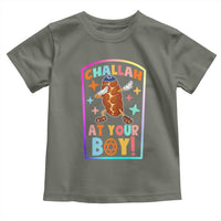 Hanukkah Challah At Ya Boy Toddler T Shirt Funny Holiday Gift - Wonder Print Shop
