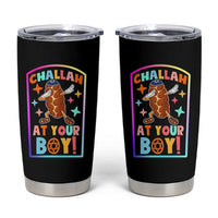 Hanukkah Challah At Ya Boy Tumbler Cup Funny Holiday Gift - Wonder Print Shop