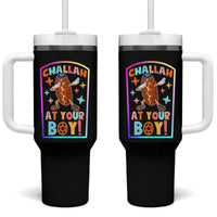 Hanukkah Challah At Ya Boy Tumbler With Handle Funny Holiday Gift - Wonder Print Shop