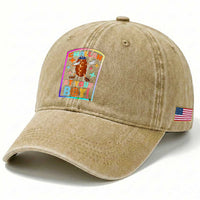 Hanukkah Challah At Ya Boy Washed Cotton Baseball Cap Funny Holiday Gift