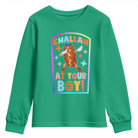 Hanukkah Challah At Ya Boy Youth Sweatshirt Funny Holiday Gift - Wonder Print Shop