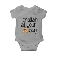 Festival Of Lights Gift Baby Onesie Hanukkah Challah At Ya Boy - Wonder Print Shop