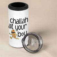 Festival Of Lights Gift 4 in 1 Can Cooler Tumbler Hanukkah Challah At Ya Boy - Wonder Print Shop