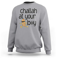 Festival Of Lights Gift Sweatshirt Hanukkah Challah At Ya Boy - Wonder Print Shop